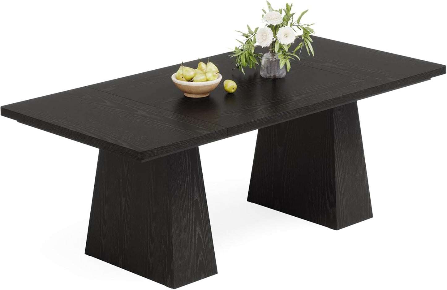 Modern Black Rectangular Table