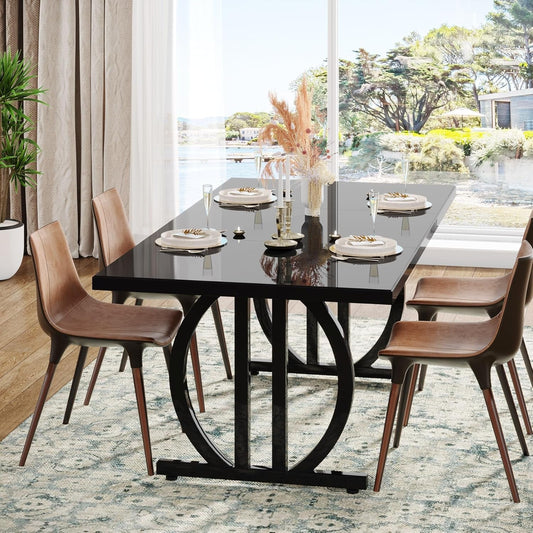 Black Dining Table